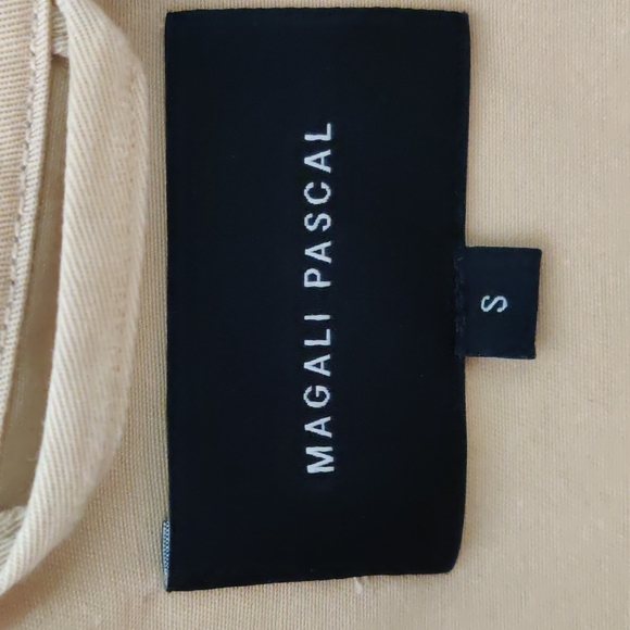 Anthropologie Magali Pascal Tilia Ruffle Eyelet Trench Coat Small - Picture 10 of 10